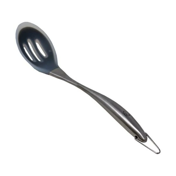 SOL SIMPLY BAKE IT 31 CM SILICONE SLOTTED SPOON | AC-00396 - Image 
