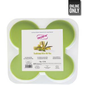 DEPILEVE TRADITIONAL OLIVE OIL WAX 1KG | GLOW10981