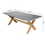 MODERN WOODEN TABLE | 852-90134543 - Image 