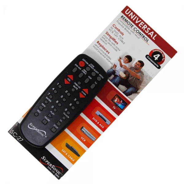 SUPERSONIC UNIVERSAL REMOTE BLACK SCSC27 HSDS Online