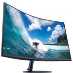 SAMSUNG 27" CURVED MONITOR WITH OPTIMAL CURVATURE 1000R | LC27T550FDL - Image 