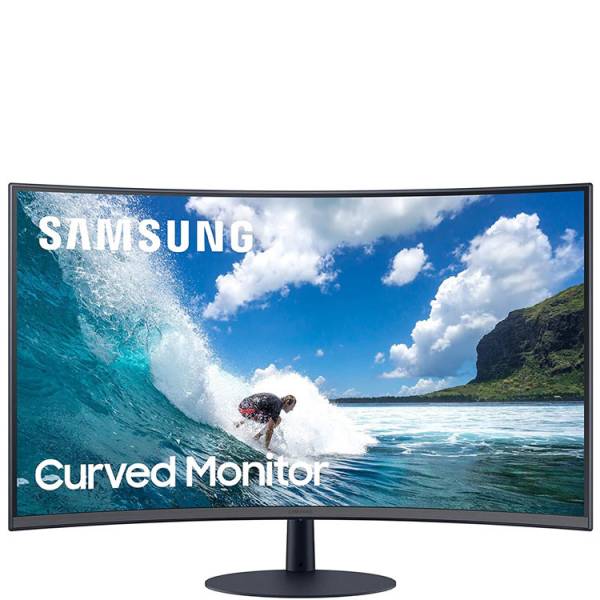 SAMSUNG 27" CURVED MONITOR WITH OPTIMAL CURVATURE 1000R | LC27T550FDL - Image 1