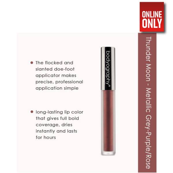 BODYOGRAPHY LIP LAVA LIQUID LIPSTICK THUNDER MOON | GLOW10553 - Image 