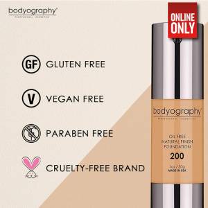 BODYOGRAPHY LIQUID NATURAL FINISH FOUNDATION #200 | GLOW6602