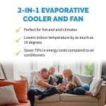 NEWAIR PORTABLE EVAPORATIVE COOLER WITH TOWER FAN | AF-310 - Image