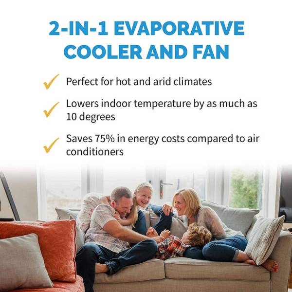 NEWAIR PORTABLE EVAPORATIVE COOLER WITH TOWER FAN | AF-310 - Image 