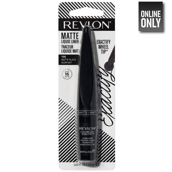 REVLON COLORSTAY EXACTIFY LIQUID EYELINER MATTE BLACK | GLOW11007 - Image 