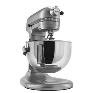 KITCHENAID 5QT STAND MIXER PROFESSIONAL 5 PLUS-METALLIC CHROME | KP25M0XMC