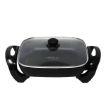 PREMIUM 12X12" ELECTRIC SKILLET 120V-1200W BLACK | PES1211 - Image 