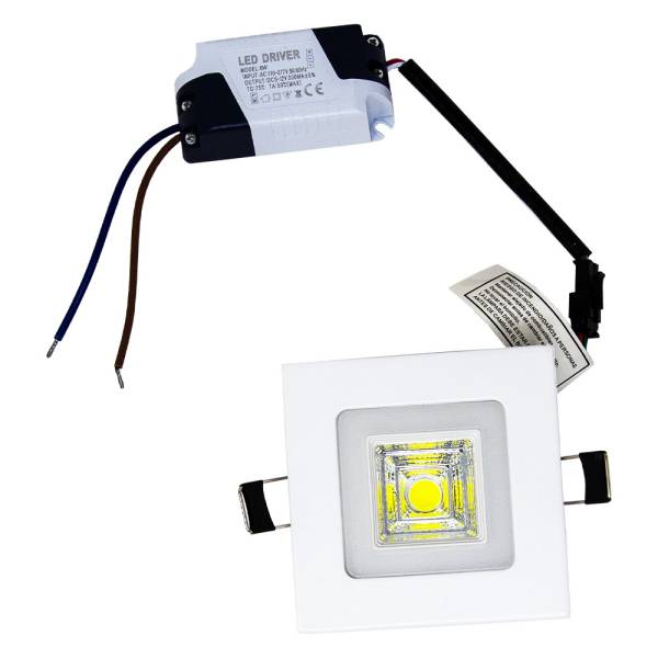 LED DOWNLIGHT SQUARE | 7907LED-30K-6W - Image 