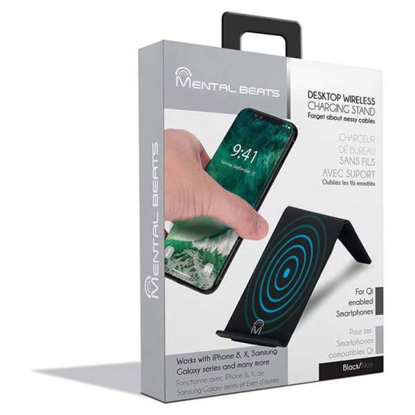 DESKTOP WIRELESS CHARGING STAND | 72810 - Image 