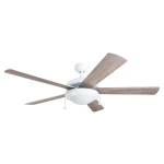 PROMINENCE HOME 52" BOLIVAR INDOOR WHITE CEILING FAN | 80101 - Image 