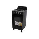 PREMIER GASRANGE 20" 4 BURNER BLACK | EF-6651NG204B - Image 