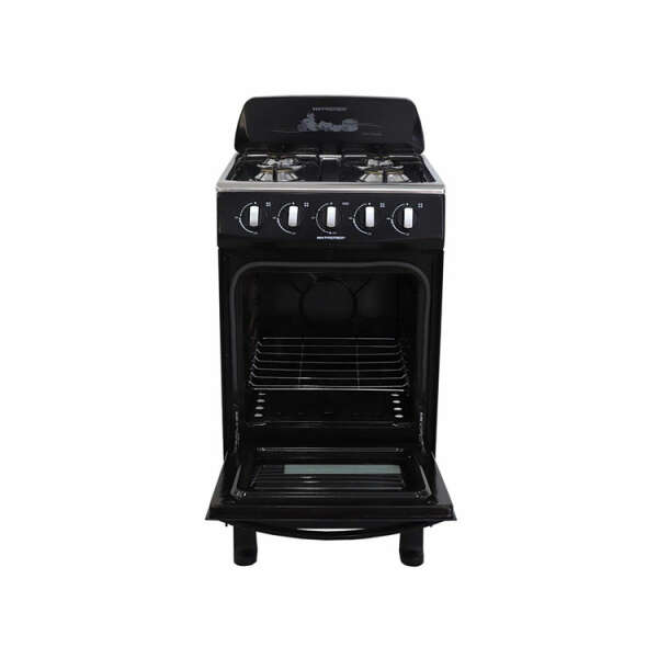 PREMIER GASRANGE 20" 4 BURNER BLACK | EF-6651NG204B - Image 