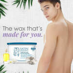 SATIN SMOOTH TITANIUM BLUE THIN FILM HAIR REMOVAL HARD WAX | SSTBHW010 - Image 