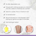 SATIN SMOOTH TITANIUM BLUE THIN FILM HAIR REMOVAL HARD WAX | SSTBHW010 - Image 