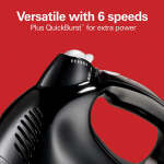 HAMILTON BEACH HAND MIXER 6 SPEED | 62691 - Image 