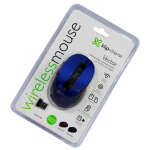 KLIP XTREME VECTOR  6-BUTTON WIRELESS OPTICAL MOUSE BLUE | KMW-330BL - Image 