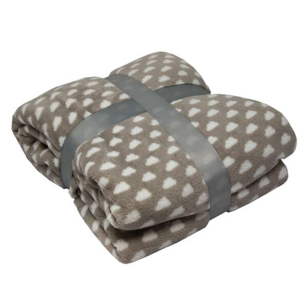 SCARLETT CLASSICS PRINTED FLEECE BLANKET | NV-789 - Image 