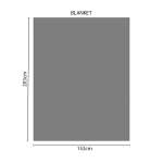 SCARLETT CLASSICS PRINTED FLEECE BLANKET | NV-789 - Image 