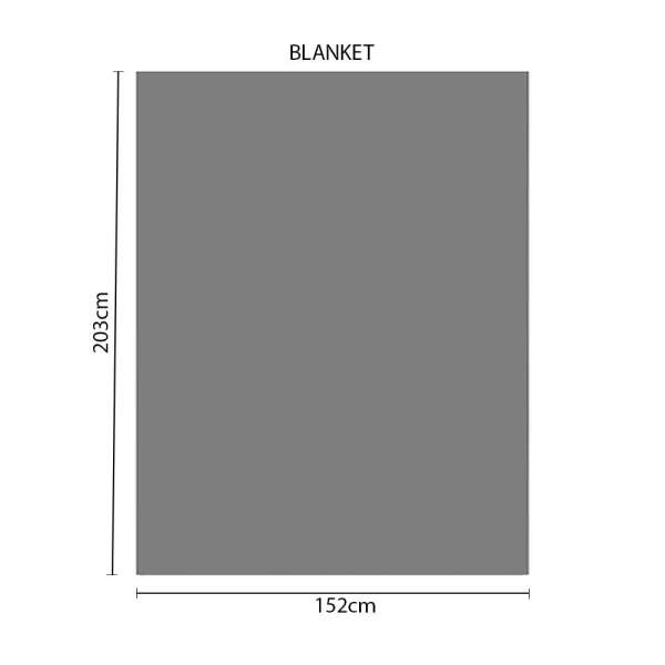 SCARLETT CLASSICS PRINTED FLEECE BLANKET | NV-789 - Image 