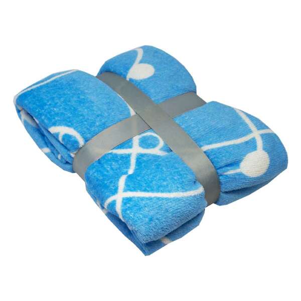 SCARLETT CLASSICS PRINTED FLEECE BLANKET | NV-789 - Image 