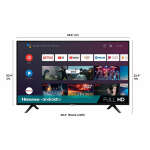 HISENSE ANDROID TV 40INCH, FULL SMART | 40H5500F - Image 