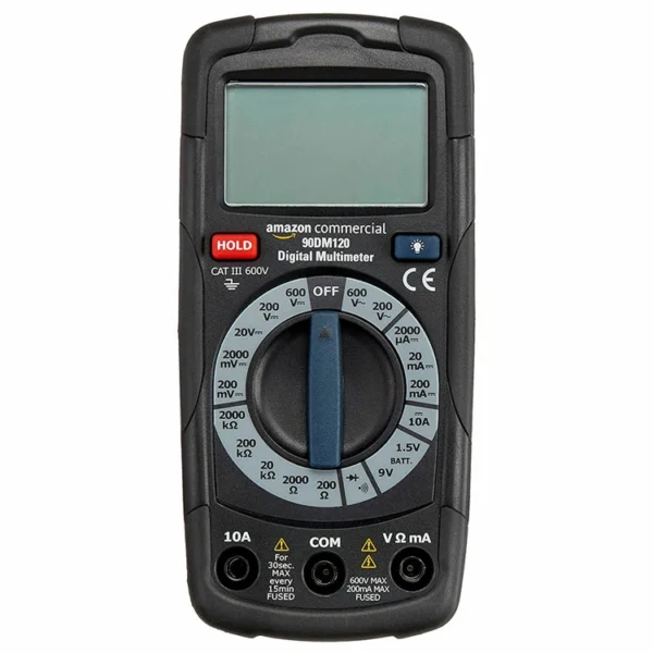 AMAZON COMMERCIAL 2000 COUNT MANUAL RANGING DIGITAL MULTIMETER | B07VY41YHM - Image 1