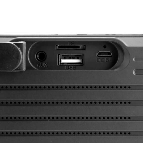 BLUETOOTH SPEAKER WITH USB AND RADIO YELLOW | SPB-5X - Image 