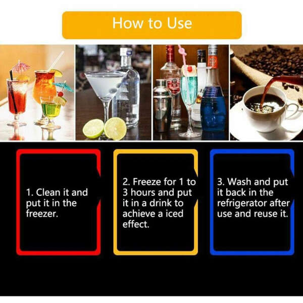 STAINLESS STEEL REUSABLE ICE CUBES | 99024722 - Image 