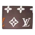 BEDSHEET WITH PILLOW CASE LOUIS VUITTON GRAY WHITE | HIR-LV GRIJS-WIT - Image 