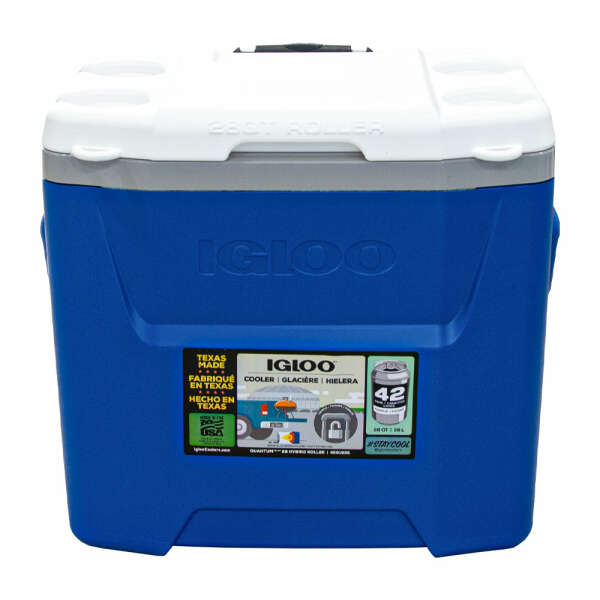 IGLOO 28QT COOLER BLUE | IG-00034600 - Image 