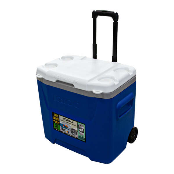 IGLOO 28QT COOLER BLUE | IG-00034600 - Image 