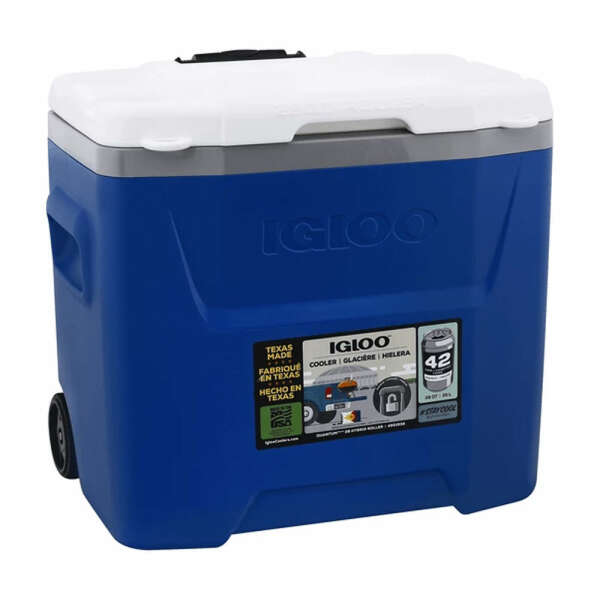 IGLOO 28QT COOLER BLUE | IG-00034600 - Image 1