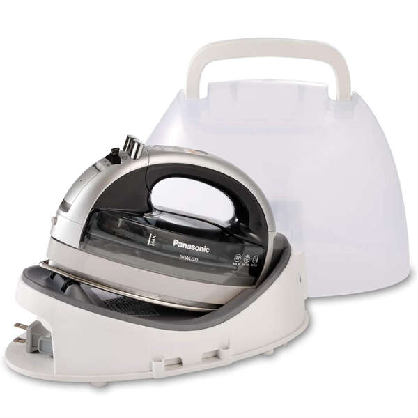 PANASONIC CORDLESS 360° FREESTYLE™ STEAM/DRY IRON WITH CURVED STAINLESS STEEL SOLEPLATE | NI-WL600 - Image 