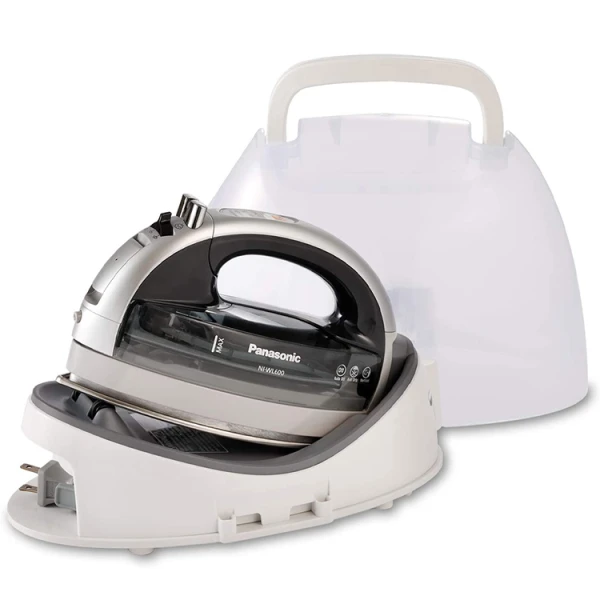 PANASONIC CORDLESS 360° FREESTYLE™ STEAM/DRY IRON WITH CURVED STAINLESS STEEL SOLEPLATE | NI-WL600 - Image 