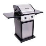 CHAR BROIL 2 BURNER GAS STAINLESS STEEL GRILL SET 30000 BTUS | THR-461674519 - Image 