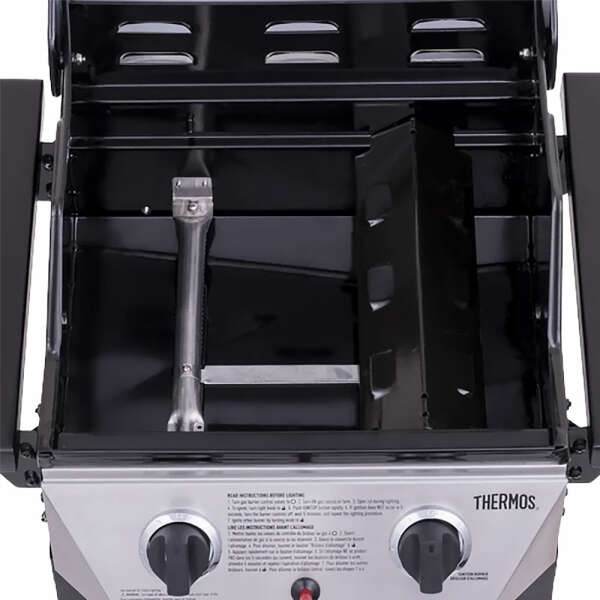 CHAR BROIL 2 BURNER GAS STAINLESS STEEL GRILL SET 30000 BTUS | THR-461674519 - Image 