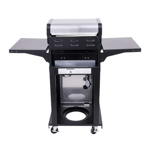 CHAR BROIL 2 BURNER GAS STAINLESS STEEL GRILL SET 30000 BTUS | THR-461674519 - Image 