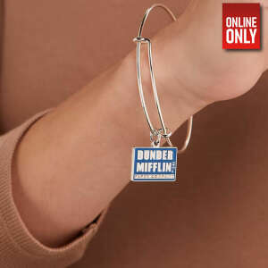 ALEX AND ANI THE OFFICE 'DUNDER MIFFLIN' CHARM BANGLE | AA174176