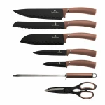 BERLINGER HAUS 8-PIECES ROSE GOLD KNIFE SET | BH-2561 - Image 