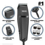 WAHL COMBO PRO 120/60 HAIR TRIMMER & TOUCH UP KIT | 79450-308 - Image 