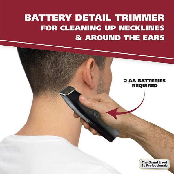 WAHL COMBO PRO 120/60 HAIR TRIMMER & TOUCH UP KIT | 79450-308 - Image 