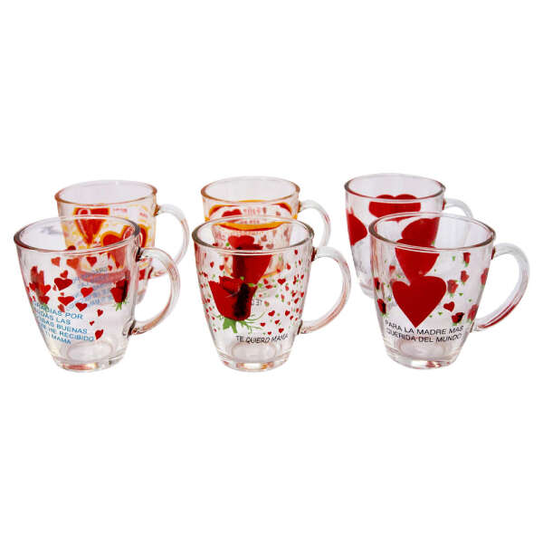 GLASS MUGS