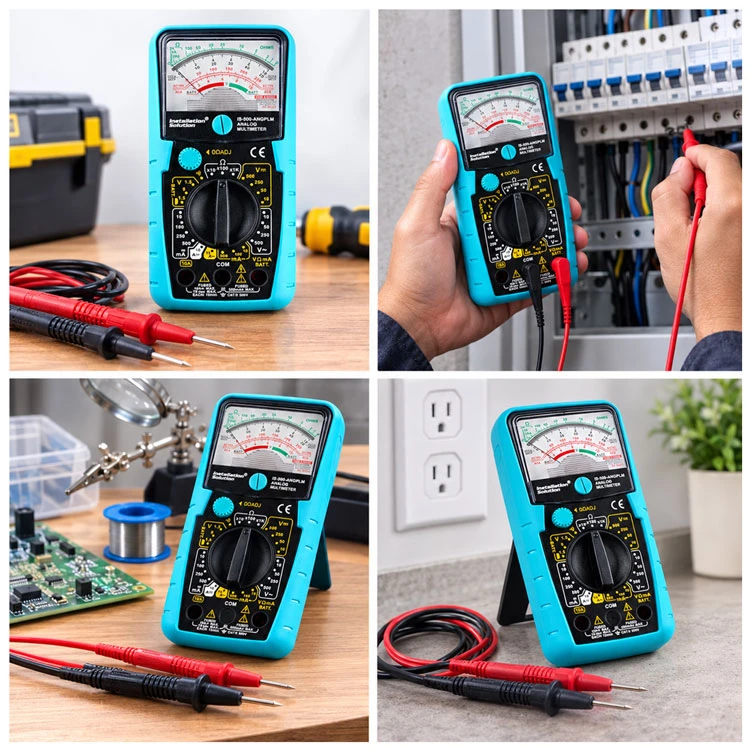Pipeman’s multimeter with full-range protection and ABS construction