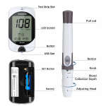 METENE BLOOD GLUCOSE MONITOR KIT | TD-4416 - Image 