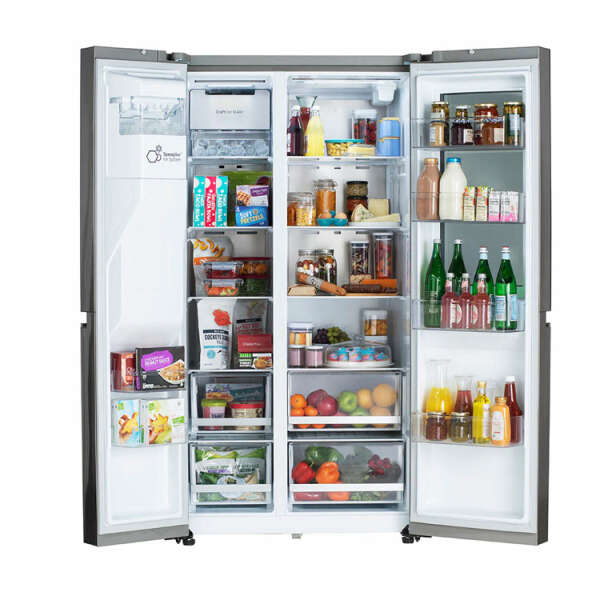 LG 36" SIDE BY SIDE INSTAVIEW SMART 27.1 CU.FT REFRIGERATOR | LRSOS2706S - Image 