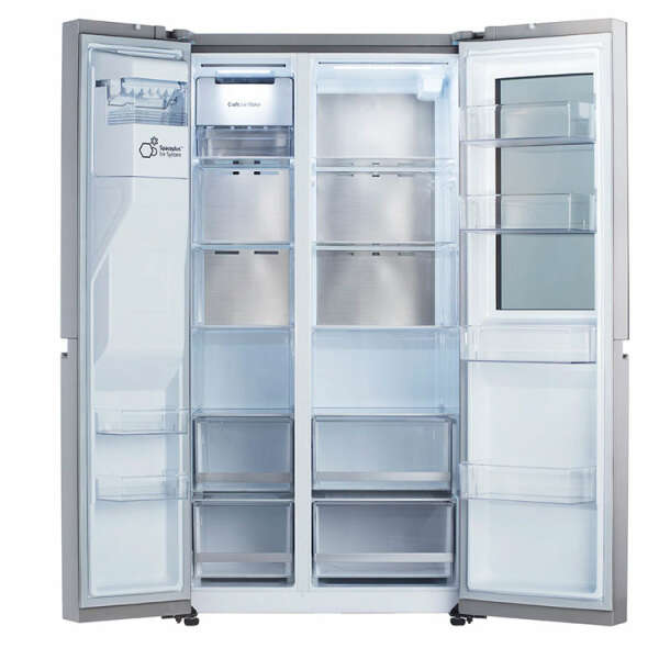 LG 36" SIDE BY SIDE INSTAVIEW SMART 27.1 CU.FT REFRIGERATOR | LRSOS2706S - Image 