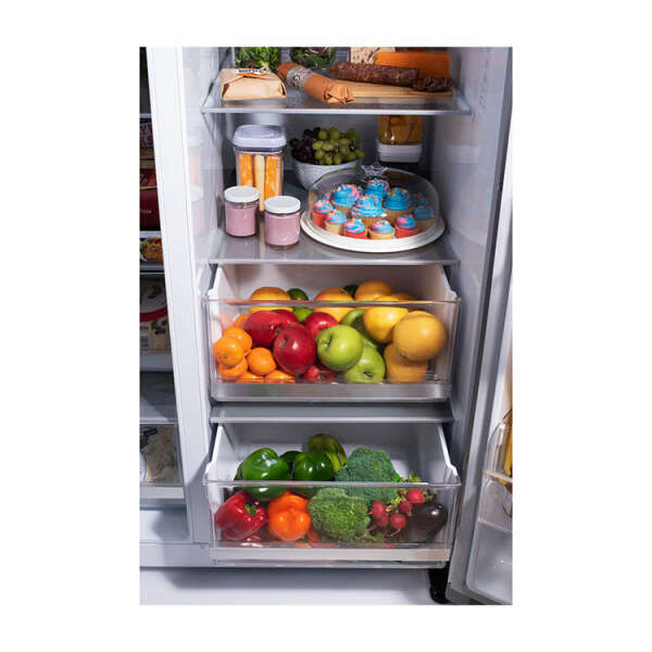 LG 36" SIDE BY SIDE INSTAVIEW SMART 27.1 CU.FT REFRIGERATOR | LRSOS2706S - Image 