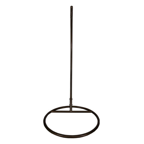 SINGLE BROWN BIRD SHAPED CAGE SWING WITH GREEN PILLOWS | WF-SBR2 - Image 